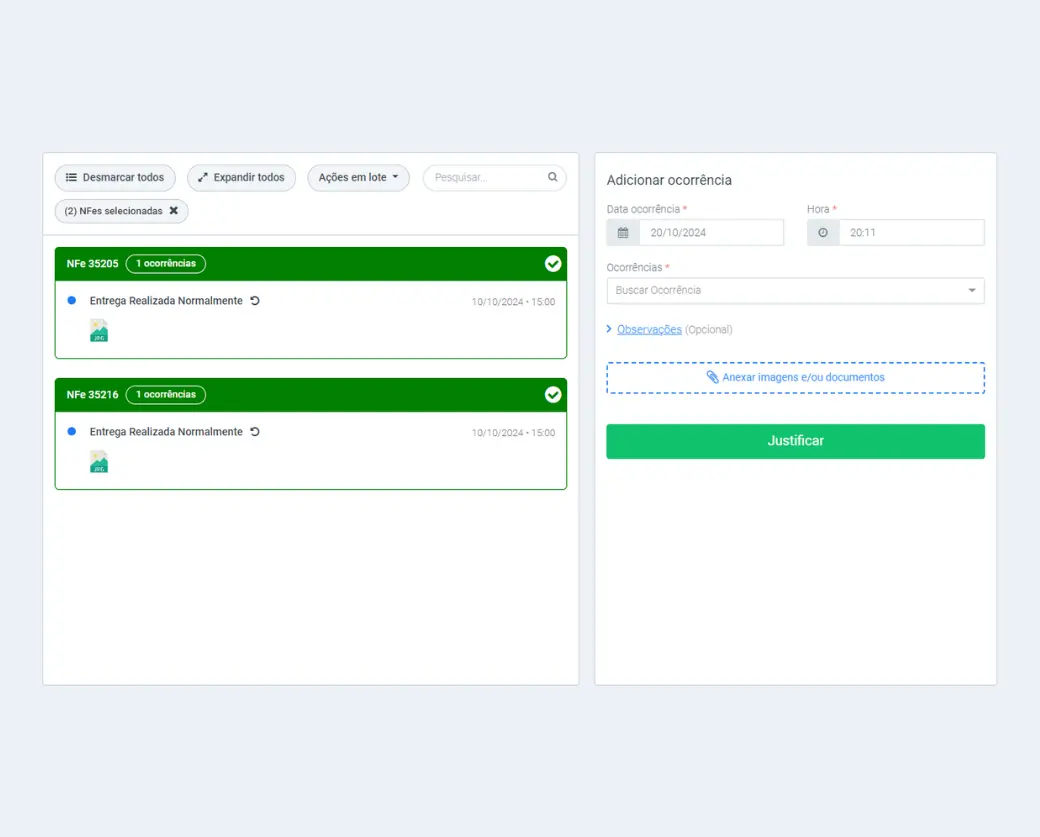 Funcionalidade Busca NFe e CTe