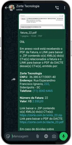 Funcionalidade Financeiro